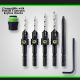 Snappy 4-Piece Countersinking Drill Bit Set - Festool CentroTec Compatible