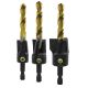 5/16 in. Drill Bit 3-Flute Flat Bottom Counterbore - Choose Counterbore Size