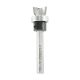 Freud Top Bearing Mortising-Dado Bit - 1/2 in. Dia. x 5/16 in. Cutter Height - 1/4 in. Shank
