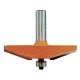 CMT Panel Raising Router Bit, 18 Deg. Straight Bevel Profile, 3/4 in. Min Stock, 3-1/2 in. Dia., 1/2 in. Shank