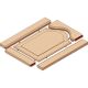 1/4 in. Space Balls Floating-Door-Panel Spacers - Qty:1000
