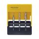 Proxxon Milling Cutters, 3 pcs. (1/32 in., 5/64 in., 7/64 in.)