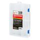 Quantum Clear-Compartment Storage Box - 11-3/4