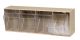 Quantum 4-Bin Row for Quantum Tip-Out Bin System