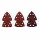Bosch H&L 3-1/2 in. Detail Sanding Triangles for Wood - Grit Assortment