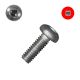 McFeely's - 8-32 x 1/2  Pan-Head Machine Screws, 18-8 Stainless, Square Drive - QTY:25