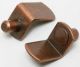 Shelf Pins, 5mm Antique Bronze, L Shape