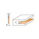 CMT 3-Flute Slot Cutter with Arbor and Bearing - 1/4 in. Slot - 1/4 in. Shank