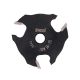 Freud Three-Wing Slot Cutter, 1/4 in. Slot, 2 in. Diameter, 5/16 in. Bore Diameter