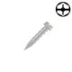 Strong-Tie- 1/4 in. x 1-1/4 in. Concrete Screws, 410 Stainless Steel, Hex Head, Hex Drive - Qty:100