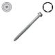 Strong-Tie- 1/4 in. x 2-1/4 in. Concrete Screws, 410 Stainless Steel, Hex Head, Hex Drive - Qty:100