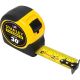 Tape Measure,1-1/4 Inx30 ft,Yellow/Black - QTY:1 - 6XV48