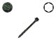 5/16 x 2-1/2 Timberlok Landscape Screws, Black Epoxy Coated Steel, Hex Washer Head, Hex Drive - Qty:500