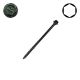 5/16 x 4 in. Timberlok Hex Washer Head Landscape, Black Epoxy, Hex