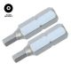 Tamper Resistant Hex Replacement Bit - Size 3/32 in. - Length 1 in
