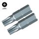 Tamper Resistant Replacement Bit - Size T10S - Length 1 in