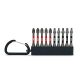 Impact Bits Phillips #2 + Square #2 Carabiner Set - 10pc