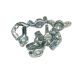 8-32 Wing Nut, Clear Zinc - QTY:1000