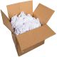 Recycled White Knit T-Shirt Rags -25lb. Box