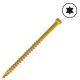 8 x 3-1/8 in. GRK Climatek Coated Trim-Head Screws - Qty:100