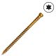 8 x 2-1/2 in. GRK Climatek-Coated Composite-Deck Trim Screws, Cap Head for Composite Decking - Qty:605