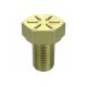 5/16-24 x 1/2 in. Hex Head, Zinc, Full Thread, Hex - Qty:100 - MEL