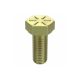 5/16-24 x 3/4 in Hex Head, Zinc, Full Thread, Hex - Qty:100 - MEL