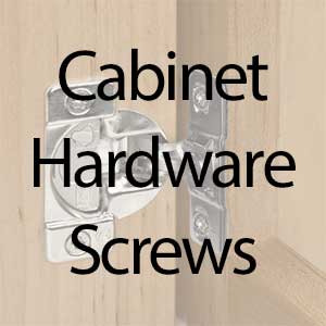 McFeely's Cabinet Hardware Screws