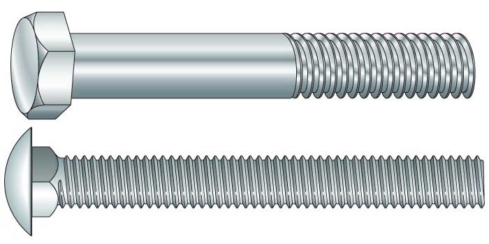 Hex Head & Carriage Bolts