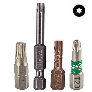 McFeelys Torx / Star Driver Bits