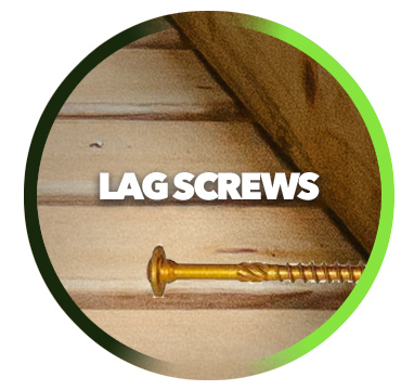 McFeely's selection of Lag Screws