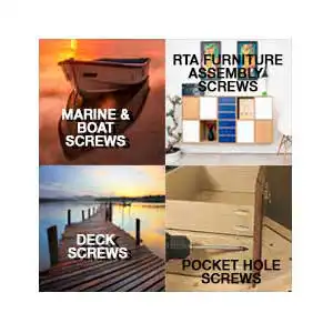 McFeely's Shop Screws by Application