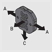 Invisible Fixing Solution Clip 50 Load Ratings