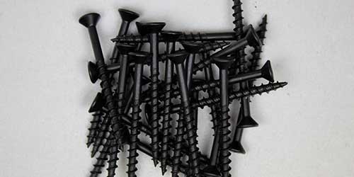 Black Finish Screws