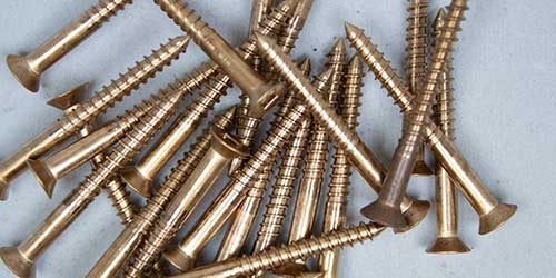 Silicon Bronze Woodworking Screws