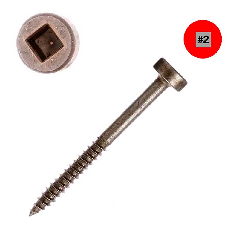 McFeely's Pockethole Screw Fine Thread