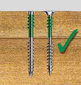 SPAX &quoteFixing Threads" used in DoubleLok Threaded Screws