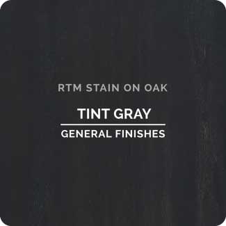 General Finishes RTM Wood Stain Stock Color - Tint Gray (ON OAK)